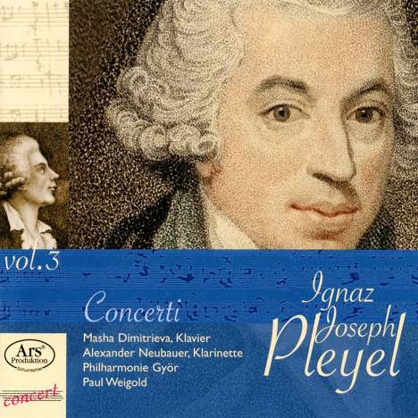 Ignaz Pleyel (1757-1831): Klarinettenkonzert in C, CD