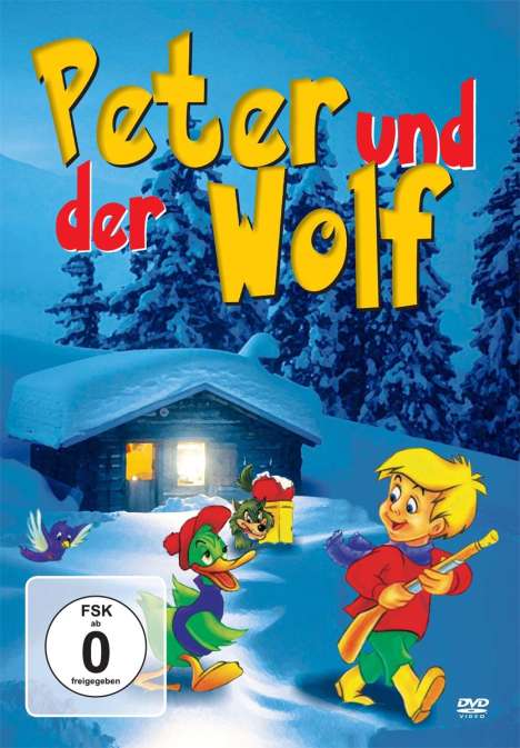Peter und der Wolf, DVD