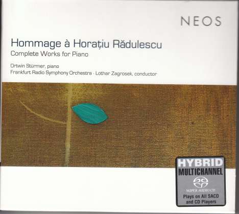 Horatiu Radulescu (1942-2008): Sämtliche Klavierwerke "Hommage a Horatiu Radulescu", 3 Super Audio CDs