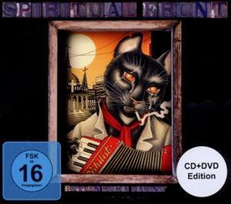 Spiritual Front: Rotten Roma Casino (CD + DVD), 1 CD und 1 DVD