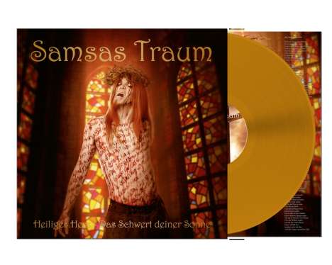 Samsas Traum: Heiliges Herz - Das Schwert deiner Sonne (180g) (Limited-Edition) (Gold Vinyl), LP