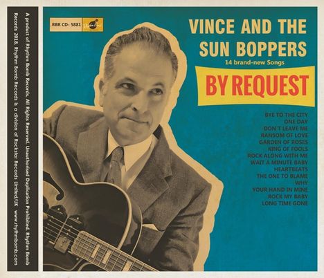 Vince &amp; The Sunboppers: By Request, CD