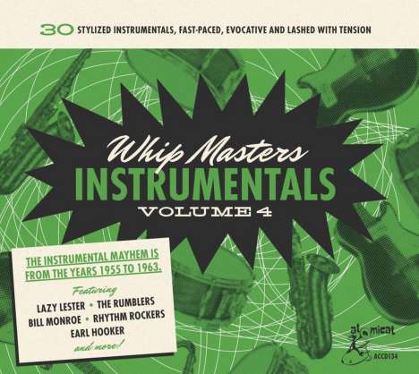 Whip Masters Instrumental Vol.4, CD