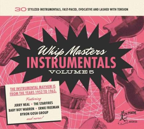 Whip Masters Instrumental Vol.5, CD