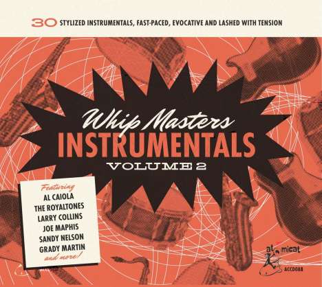 Whip Masters Instrumental Vol.2, CD