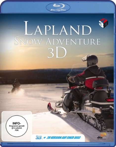 Lapland Snow Adventure (3D Blu-ray), Blu-ray Disc
