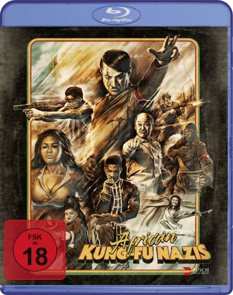 African Kung Fu Nazis (Blu-ray), Blu-ray Disc