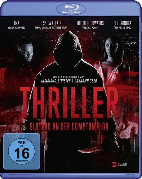 Thriller (2018) (Blu-ray), Blu-ray Disc