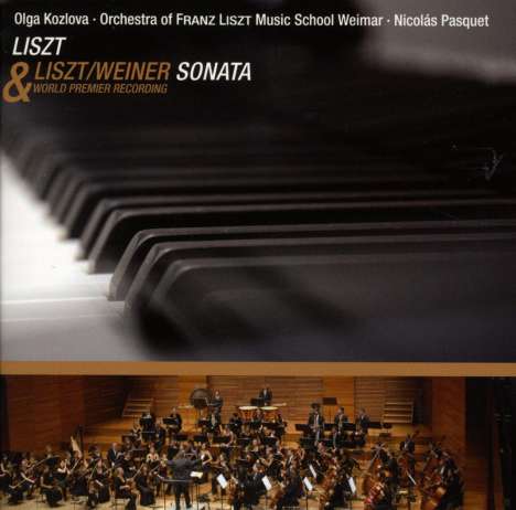 Franz Liszt (1811-1886): Klaviersonate h-moll (Orchesterfassung von Leo Weiner), CD