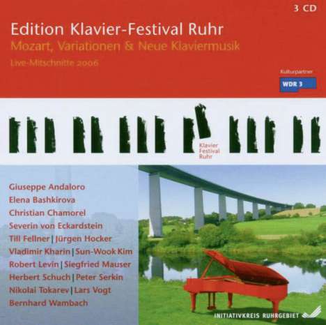 Edition Klavier-Festival Ruhr Vol.14 -  Mozart, Variationen &amp; Neue Klaviermusik 2006, 3 CDs