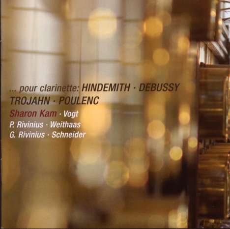 Sharon Kam - Pour Clarinette, CD
