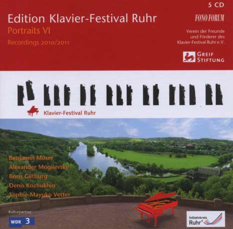 Edition Klavier-Festival Ruhr Vol.28 - Portraits VI 2010/2011, 5 CDs