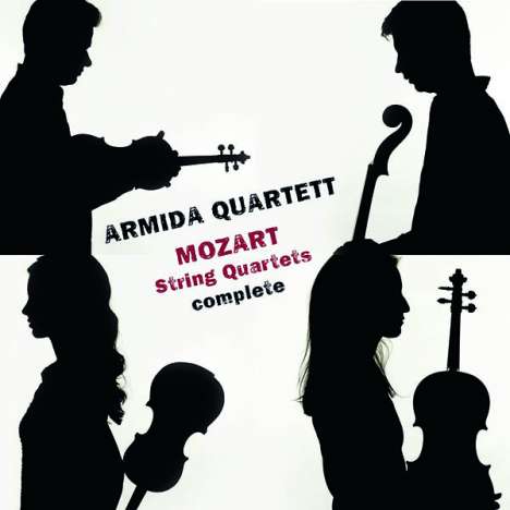 Wolfgang Amadeus Mozart (1756-1791): Streichquartette Nr.1-23, 7 CDs