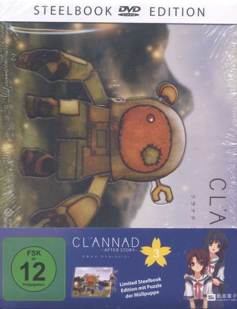 Clannad After Story Vol. 3 (Steelbook), DVD