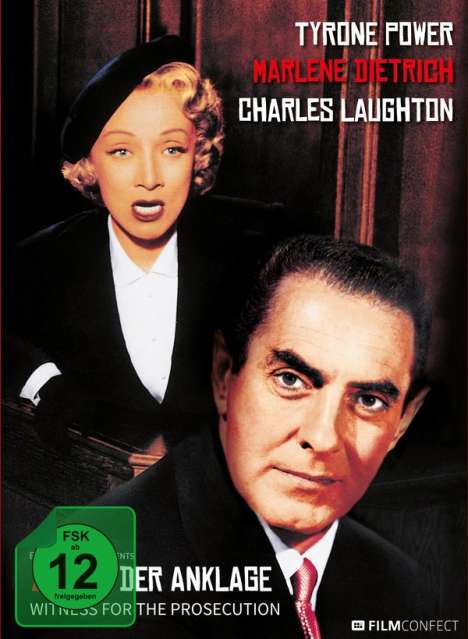 Zeugin der Anklage (1957) (Blu-ray im Mediabook), Blu-ray Disc