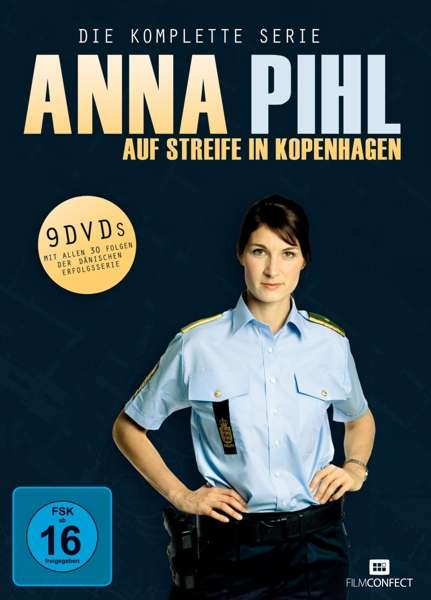 Anna Pihl - Auf Streife in Kopenhagen (Komplette Serie), 9 DVDs