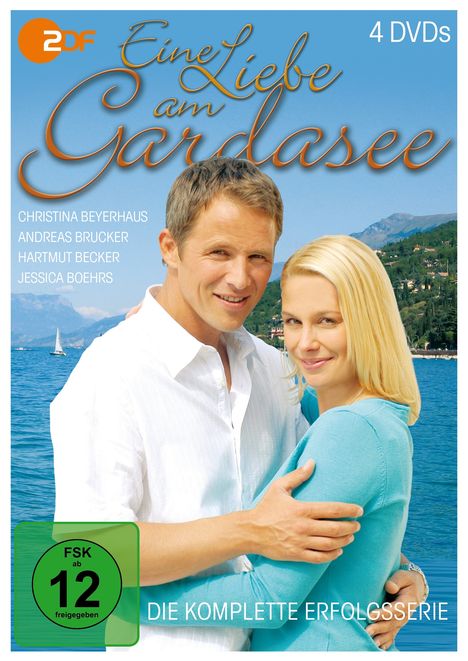 Eine Liebe am Gardasee, 4 DVDs