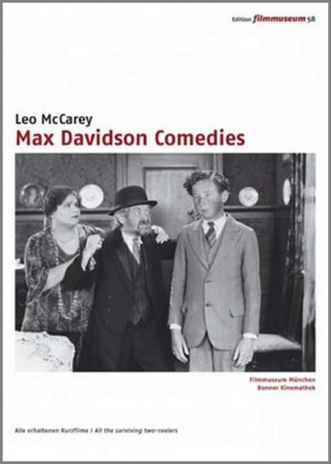 Max Davidson Comedies, 2 DVDs