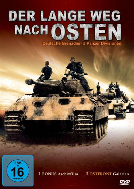 Krieg: Der lange Weg nach Osten - Grenadier &amp; Panzer, DVD