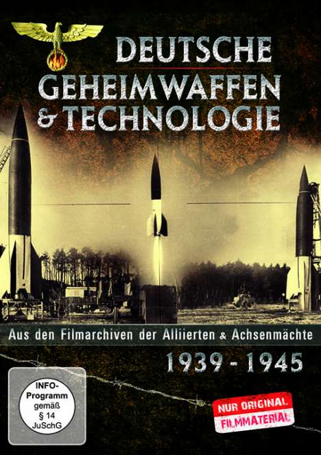Der 2. Weltkrieg - Deutsche Geheimwaffen &amp; Technologie, DVD