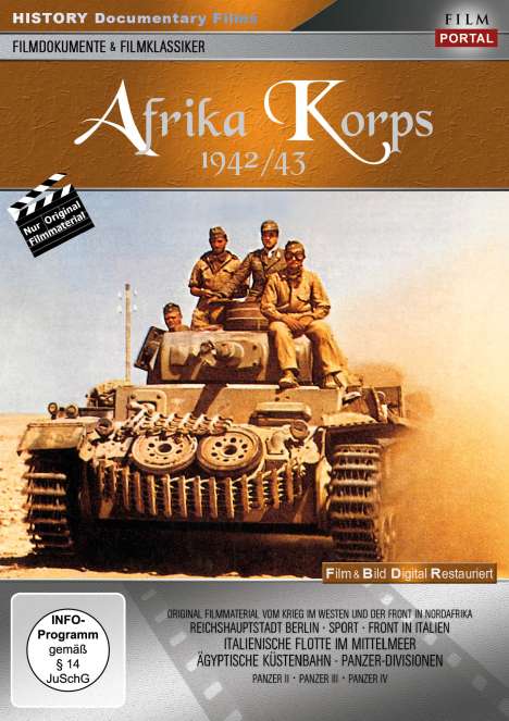 Afrika Korps 1942/43, DVD
