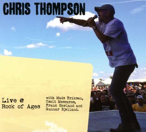 Chris Thompson: Live At Rock Of Ages, 1 CD und 1 DVD