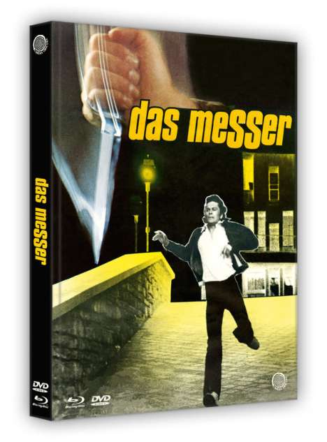 Das Messer (Blutspur im Park) (Blu-ray &amp; DVD im Mediabook), 1 Blu-ray Disc und 1 DVD