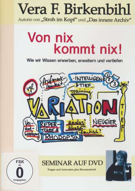 Von Nix kommt nix! - Vera F. Birkenbihl, DVD