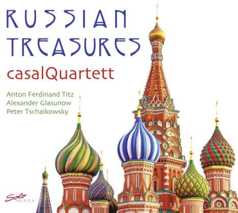 Casal Quartett - Russian Treasures, CD