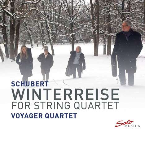 Franz Schubert (1797-1828): Winterreise D.911 (für Streichquartett), CD