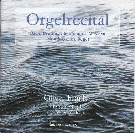 Oliver Frank - Orgelrecital, CD