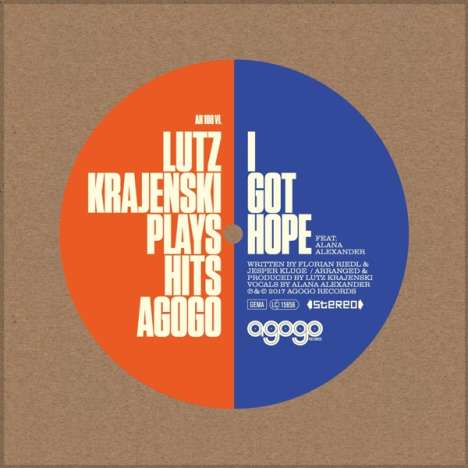 Lutz Krajenski: Plays Hits Agogo, Single 7"