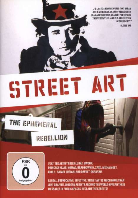 Street Art - The Ephemeral Rebellion, DVD