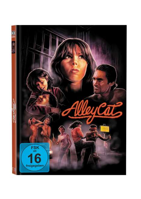 Alley Cat (Ultra HD Blu-ray &amp; Blu-ray im Mediabook), 1 Ultra HD Blu-ray, 1 Blu-ray Disc und 1 DVD