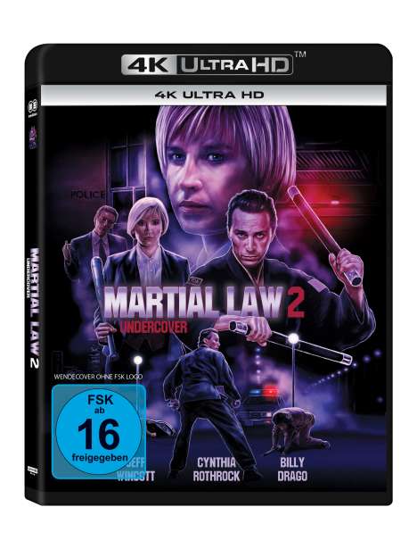 Martial Law 2 - Undercover (Ultra HD Blu-ray), Ultra HD Blu-ray