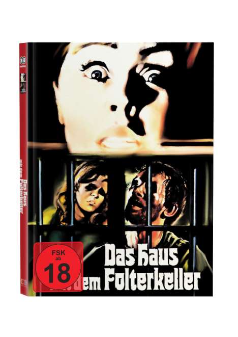 Das Haus mit dem Folterkeller (Blu-ray &amp; DVD im Mediabook), 1 Blu-ray Disc und 1 DVD
