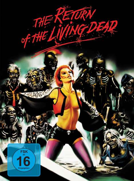 The Return of the Living Dead (Blu-ray &amp; DVD im Mediabook), 1 Blu-ray Disc and 1 DVD