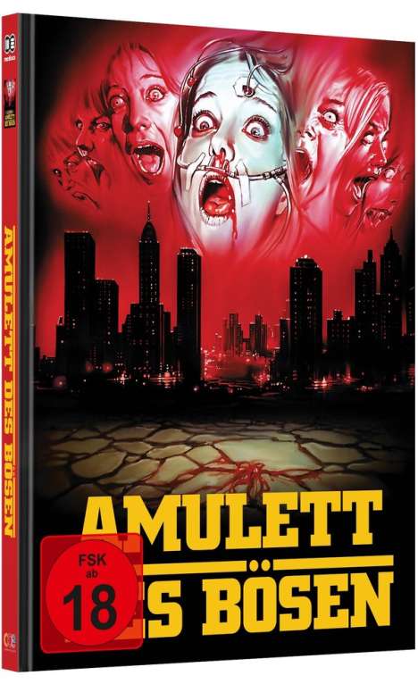 Amulett des Bösen (Blu-ray &amp; DVD im Mediabook), 1 Blu-ray Disc und 1 DVD