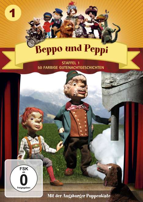 Augsburger Puppenkiste: Beppo und Peppi Staffel 1, 2 DVDs