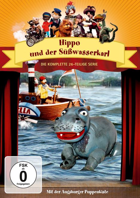 Augsburger Puppenkiste: Hippo und der Süßwasserkarl, DVD