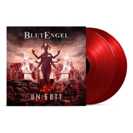 Blutengel: Un:Gott (Limited-Edition) (Red Vinyl), 2 LPs