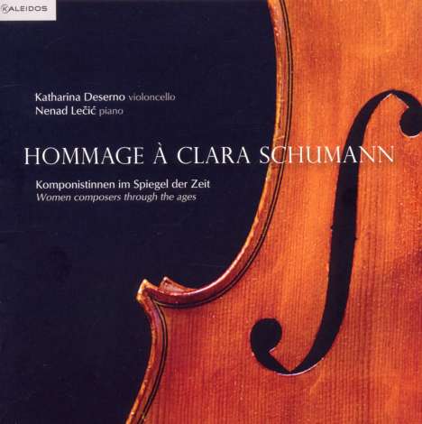 Katharina Deserno - Hommage a Clara Schumann, CD