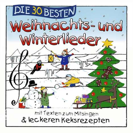 Weihnachts-CD: Die 30 besten Weihnachts- und Winterlieder, CD
