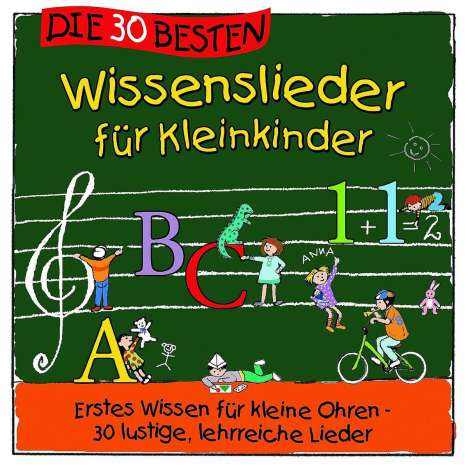 Simone Sommerland: Die 30 besten Wissenslieder für Kleinkinder, CD