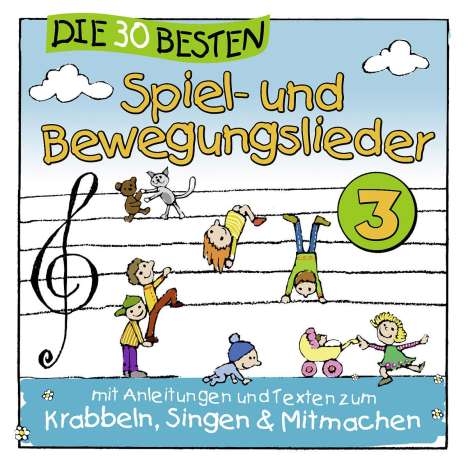 Simone Sommerland: Die 30 besten Spiel- und Bewegungslieder Vol. 3, CD