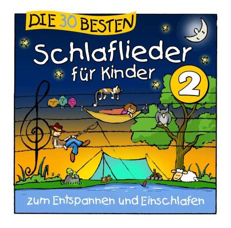 Simone Sommerland, Karsten Glück &amp; Die Kita-Frösche: Die 30 besten Schlaflieder für Kinder 2, CD