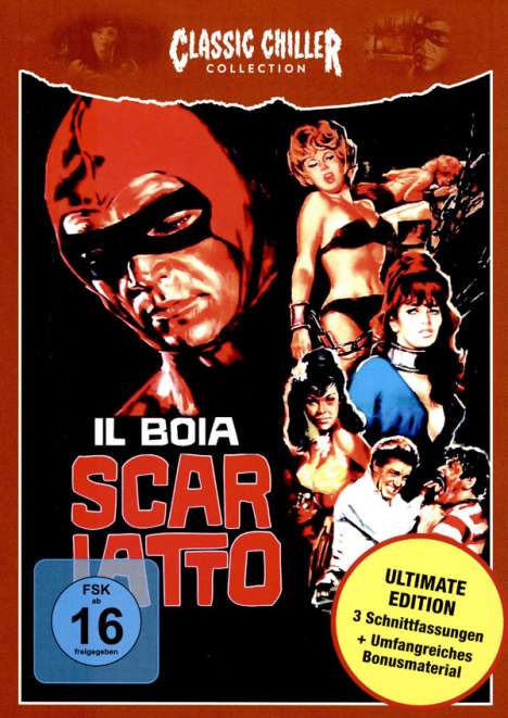 Scarletto - Schloß des Blutes (Blu-ray), Blu-ray Disc