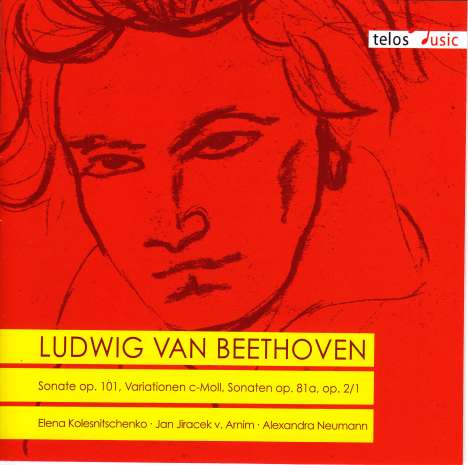 Ludwig van Beethoven (1770-1827): Klaviersonaten Nr.1,26,28, CD