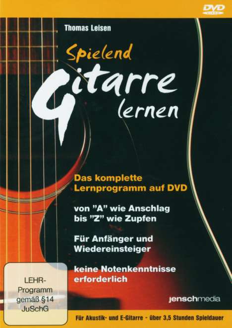 Spielend Gitarre lernen - Das komplette Lernprogramm auf DVD, DVD