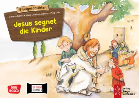 Susanne Brandt: Jesus segnet die Kinder. Kamishibai Bildkartenset, Diverse
